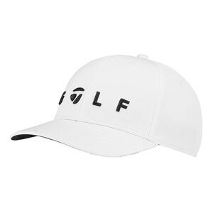 TaylorMade Golf Logo Golf SnapBack Hat white